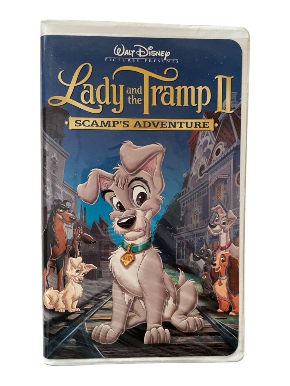 Disney Lady and the Tramp II Scamp's Adventure VHS Tape Movie Film